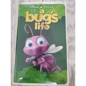 Disney Pixar A Bug's Life VHS Video with Clamshell 1999